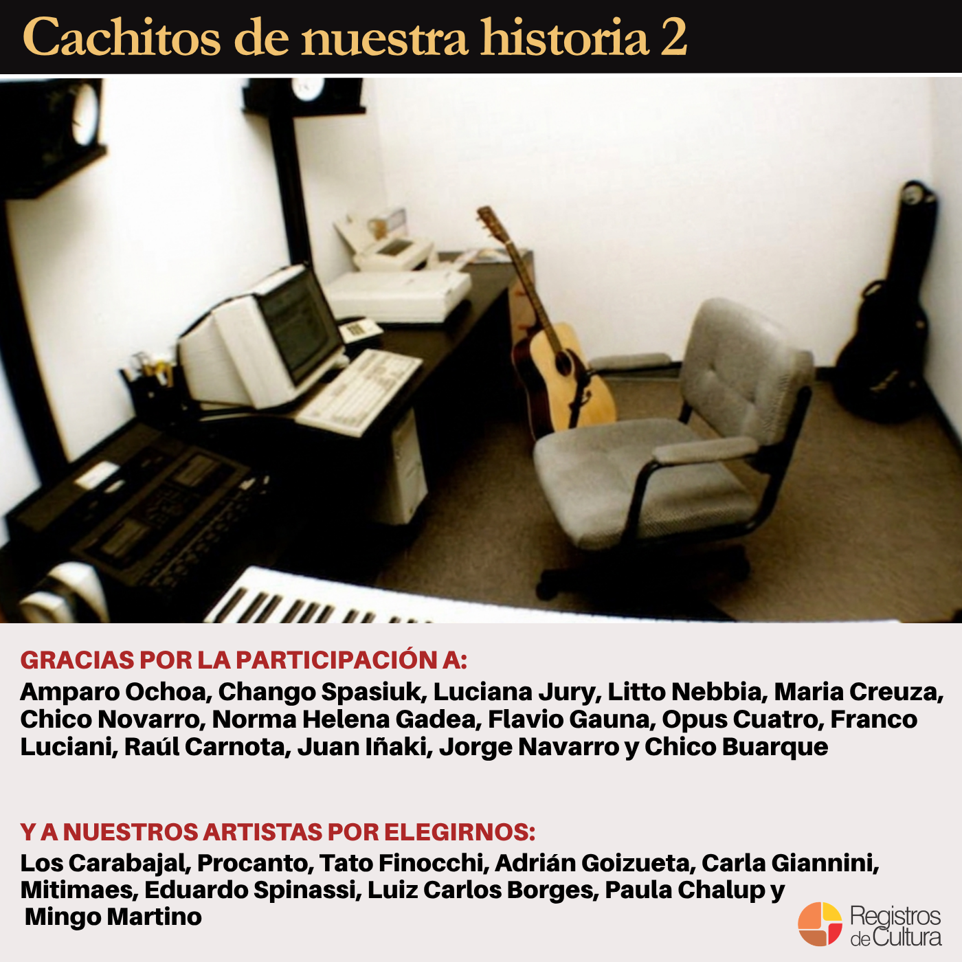 Tapa de Varios Artistas — Cachitos de nuestra historia 2