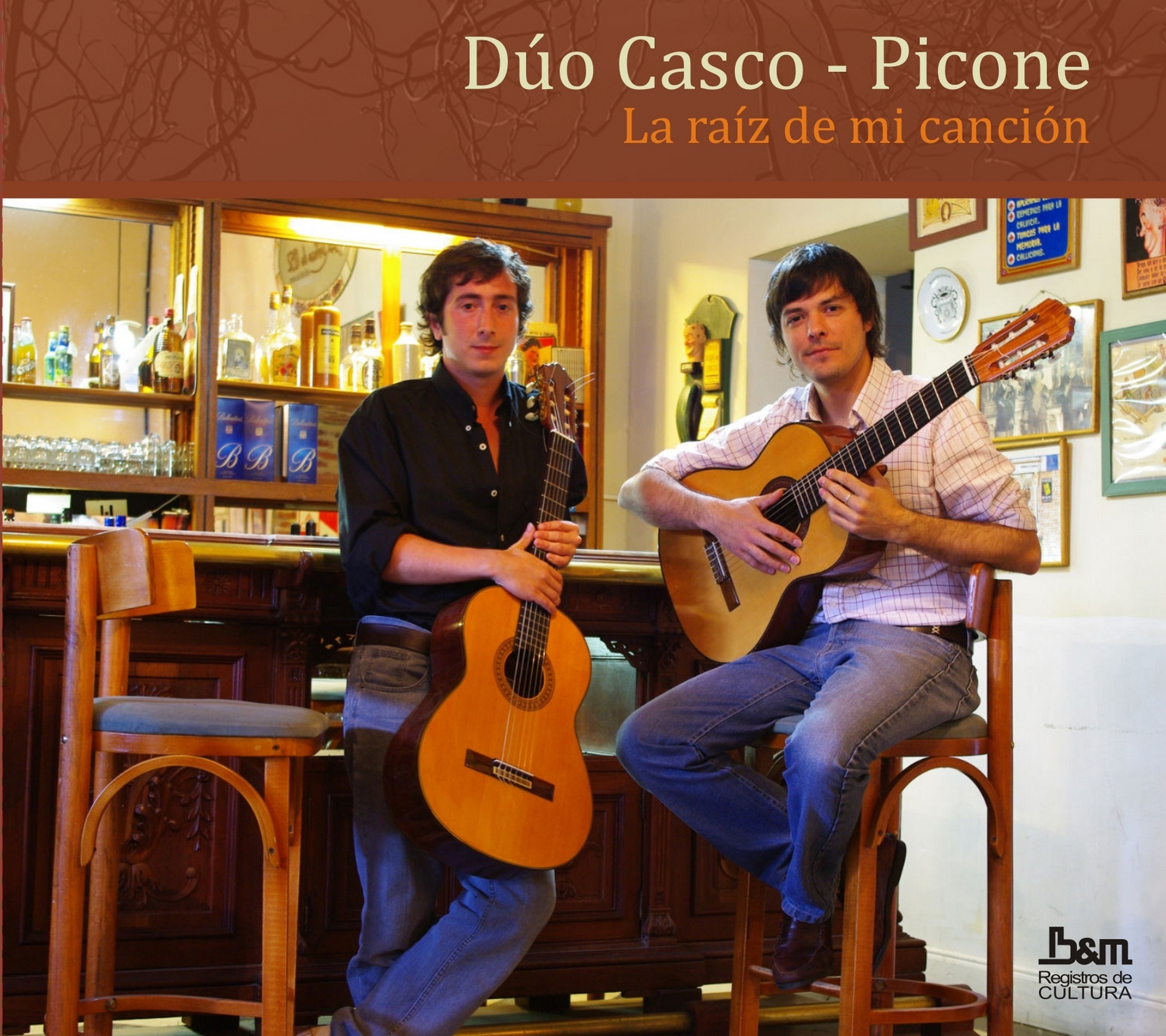 Tapa de Dúo Casco Picone — La Raíz de Mi Canción