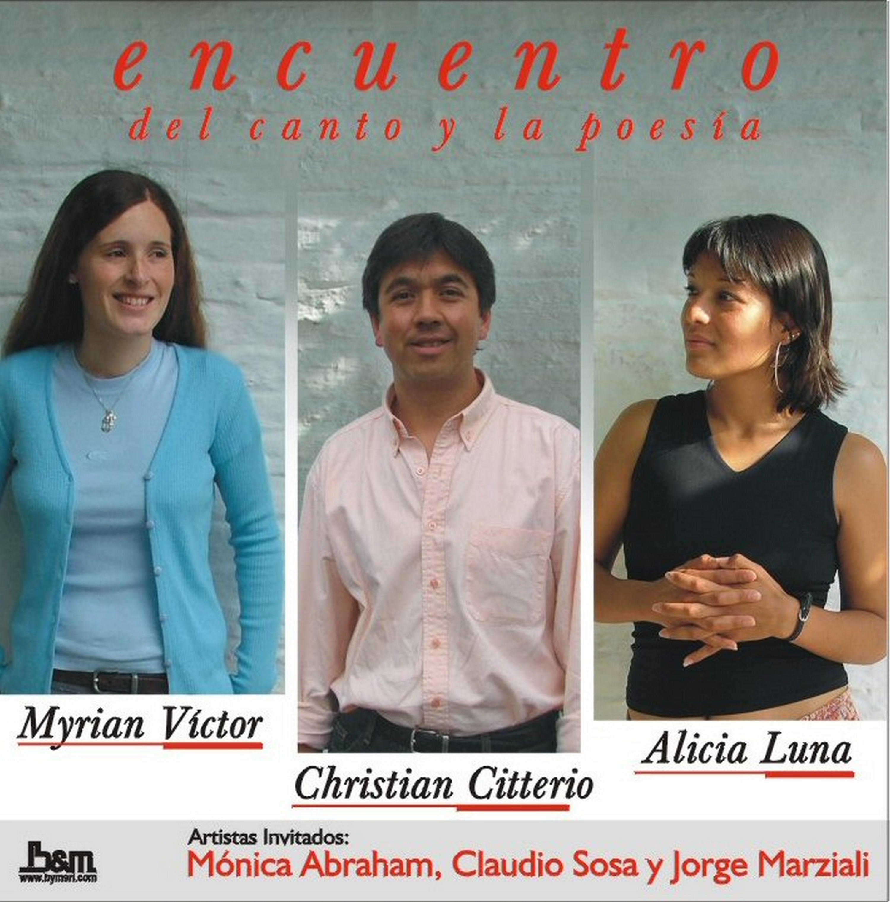 Tapa de Varios Artistas — Encuentro Del Canto Y La Poesía