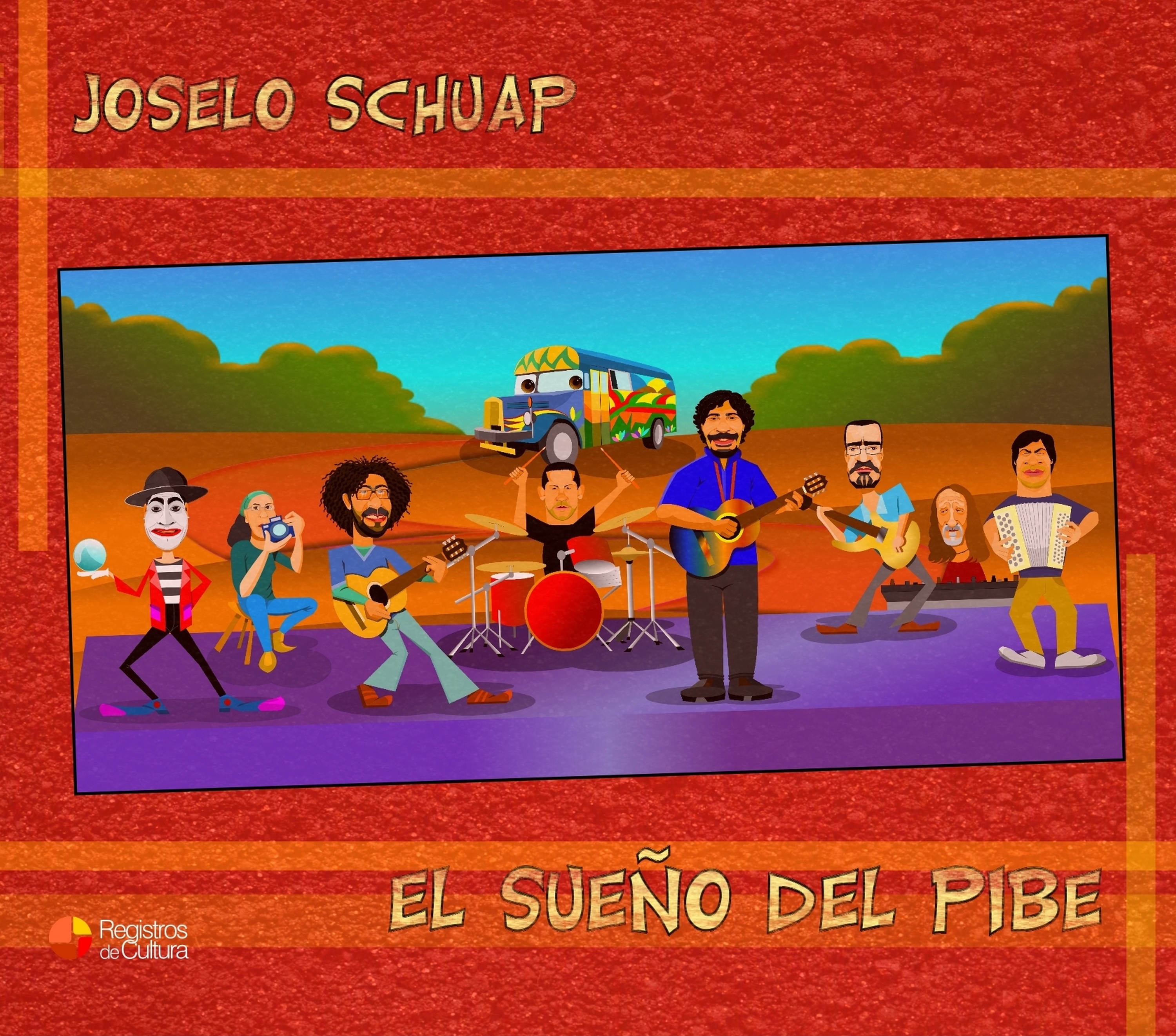 Tapa de Joselo Schuap con Marcos Nuñez y León Gieco — El Sueño del Pibe