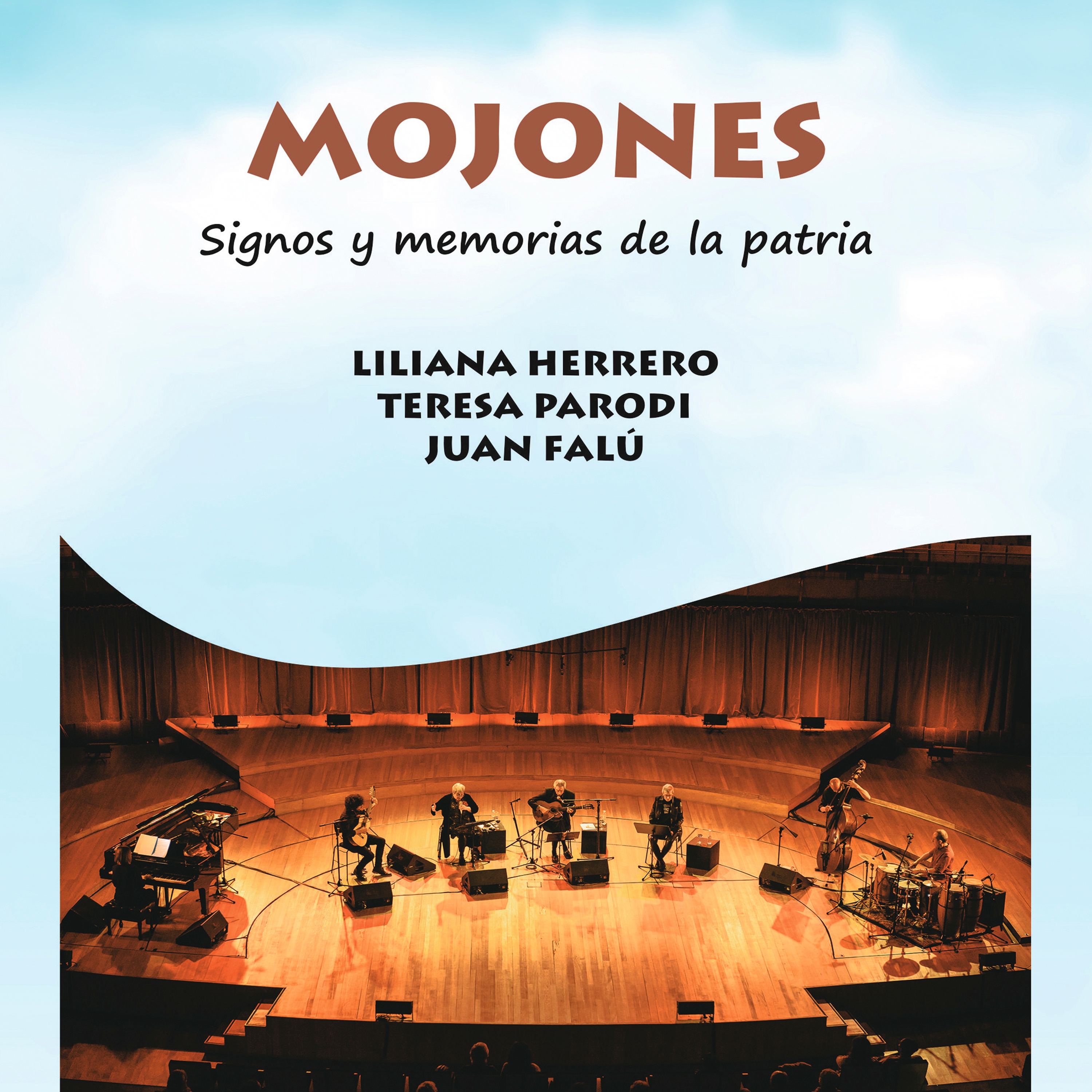 Tapa de Liliana Herrero, Teresa Parodi, Juan Falú — Mojones