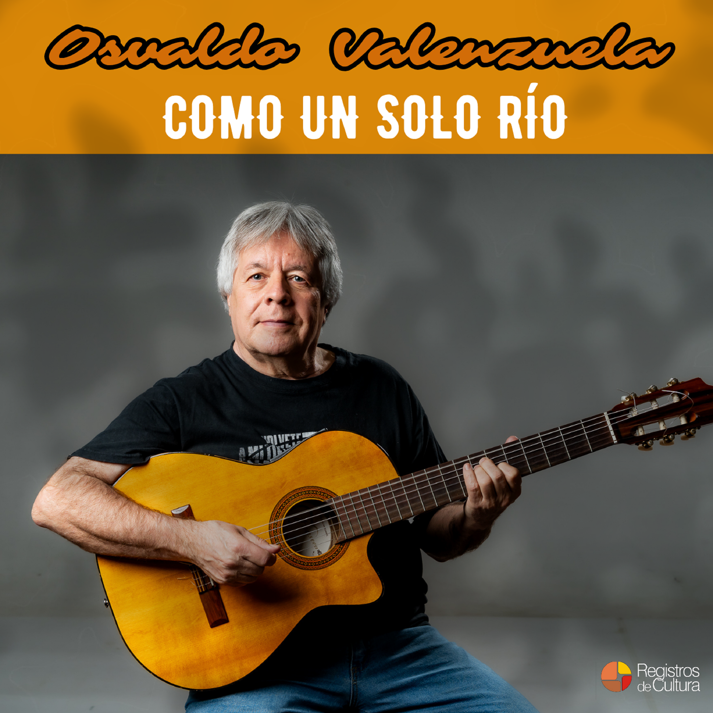 Tapa de Osvaldo Valenzuela — Como un solo río