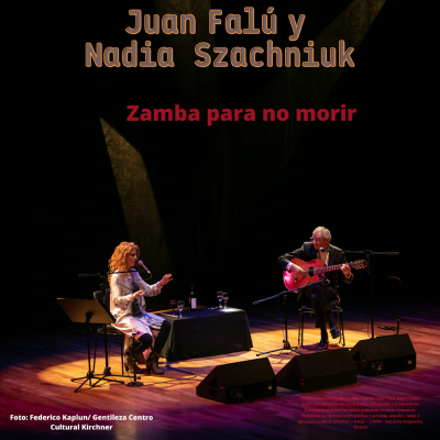 Tapa de Juan Falú | Nadia Szachniuk — Zamba para no morir