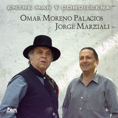 Tapa de Omar Moreno Palacios | Jorge Marziali — Entre Mar y Cordillera